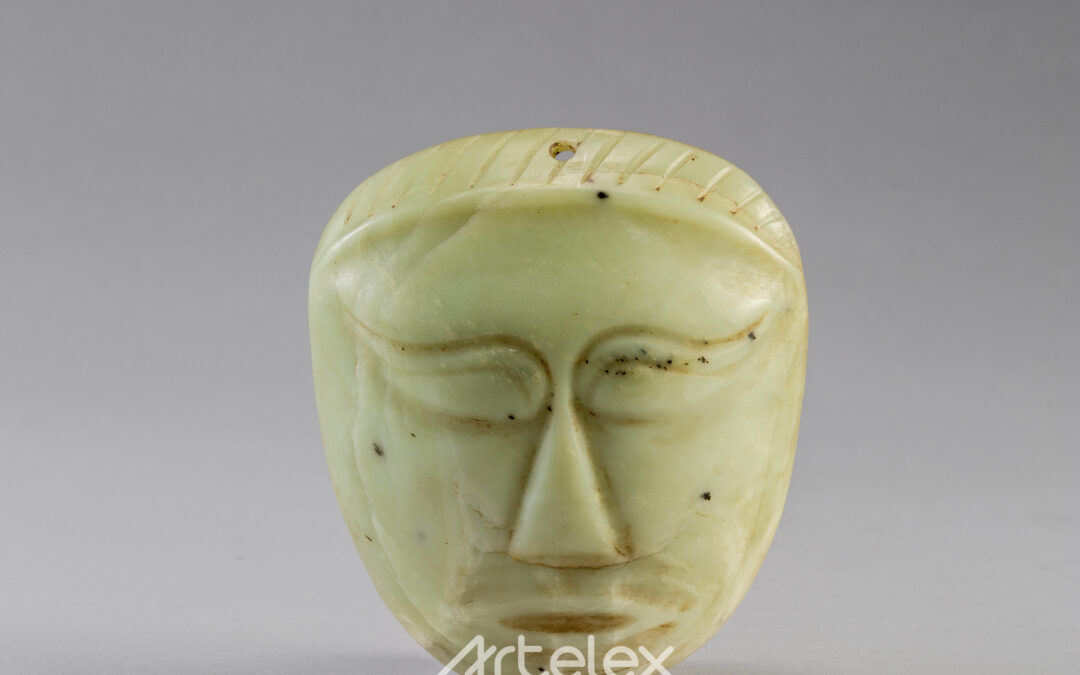 Jade Human Mask