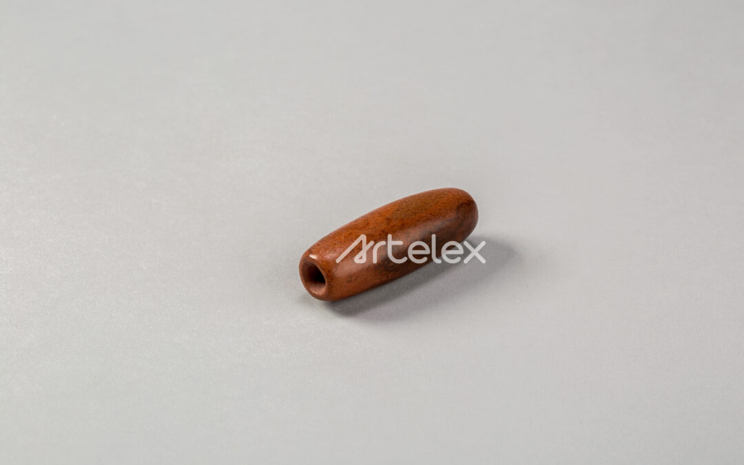 Tubular Jade Bead