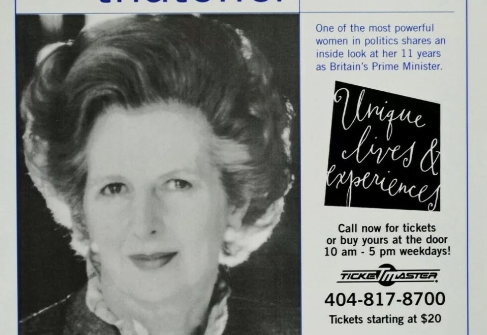 Margaret Thatcher’s Signature