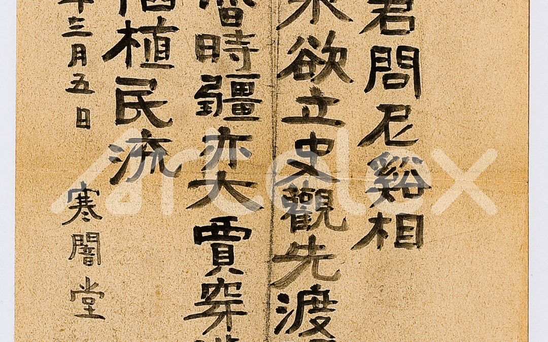Lee Yu-rip, Calligraphy